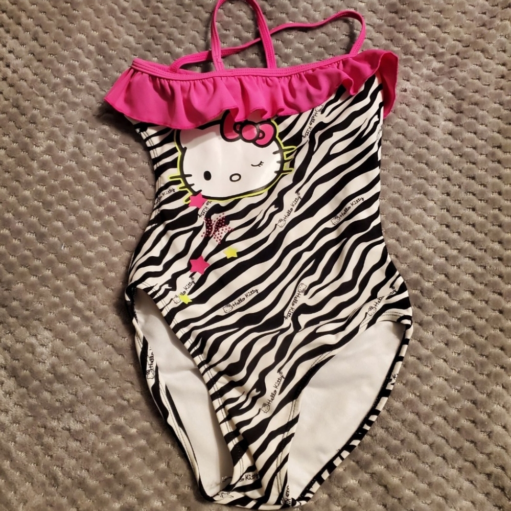 Hello kitty swimsuit 6x